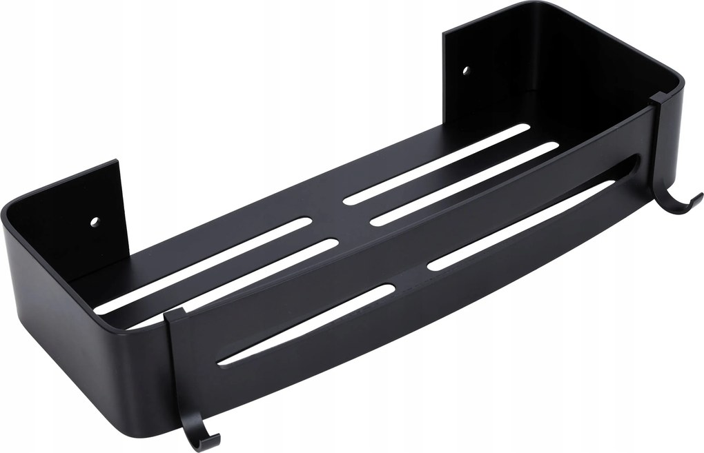 Fürdőszobai Zuhanypolc Akasztós Fali Zuhany Fekete Loft