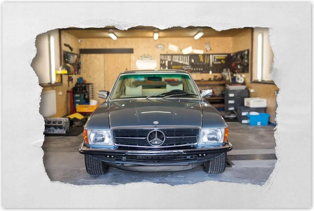 Poszterek 120x80 Mercedes 450 Slc Klasszikus