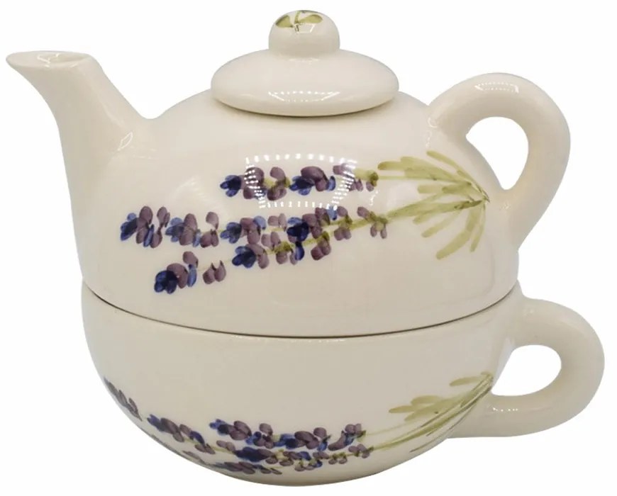 Egyszemélyes teáskészlet - Violin Levendula