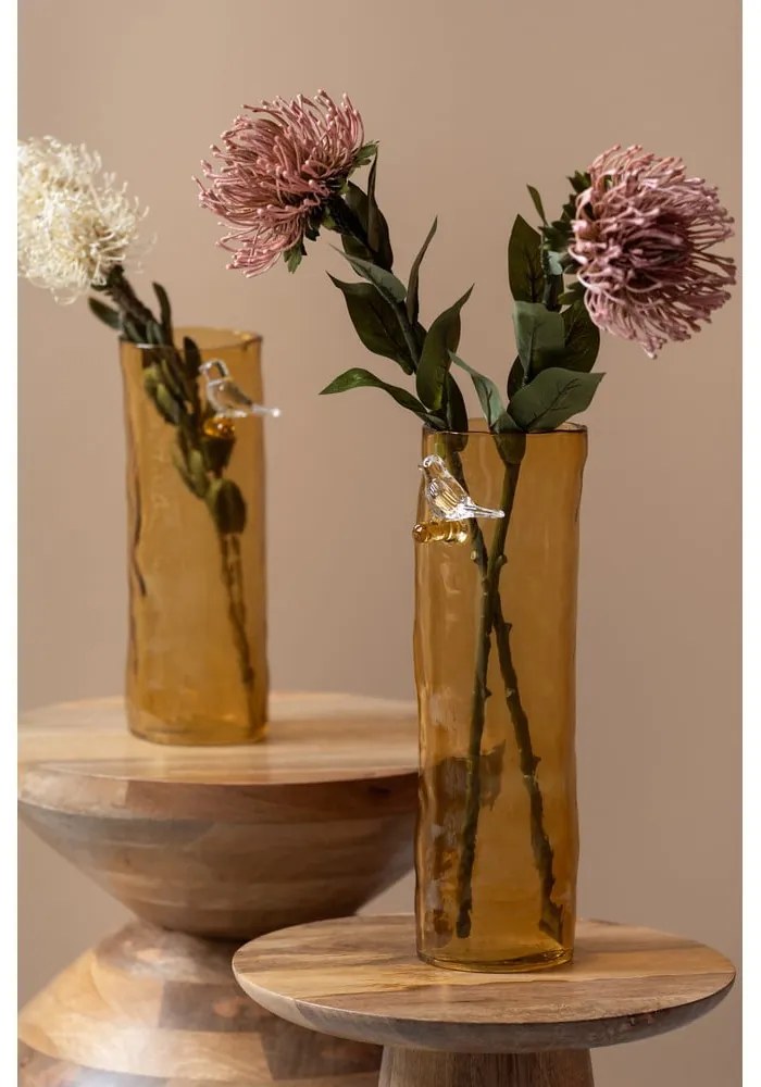 Mangófa kerek tárolóasztal ø 35 cm Totem – Leitmotiv