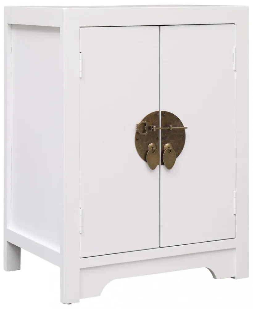 fehér császárfa éjjeliszekrény 38 x 28 x 52 cm