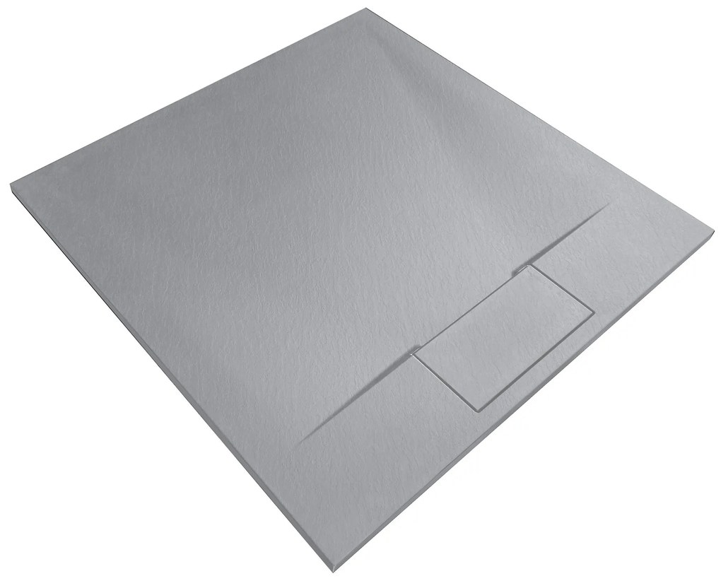 Zuhanytálca Bazalt Grey 90x90
