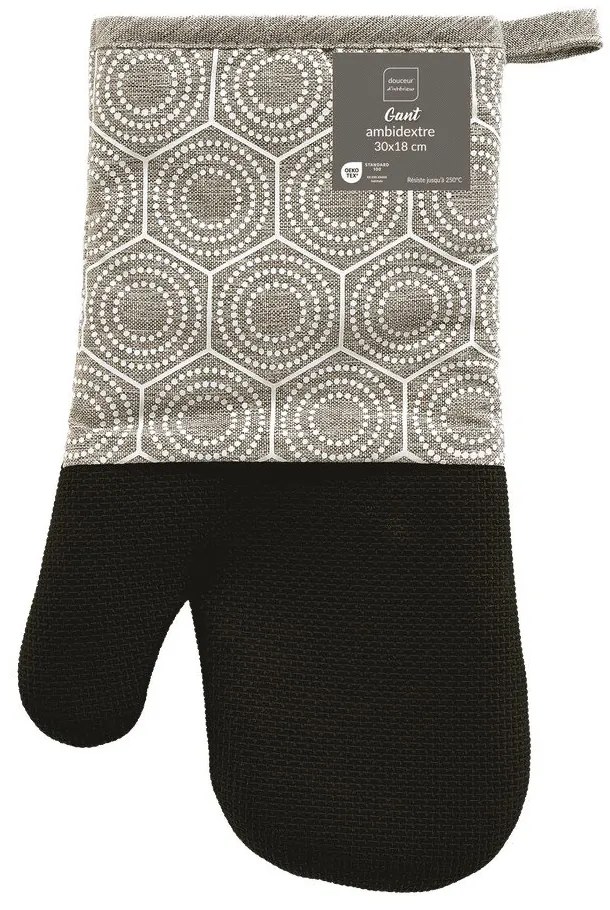 Edényfogó kesztyű szálkeverékből Alveis – douceur d'intérieur
