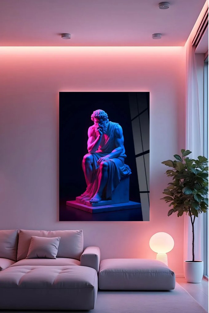 Üvegkép, 50×70 cm – Hhlneon0020