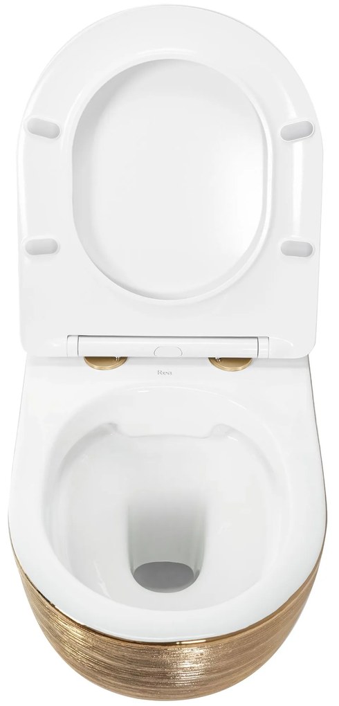 WC csésze Carlo Flat Brush Gold