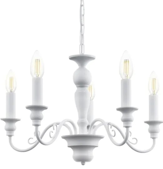 Eglo 49851 - Csillár CAPOSILE 5xE14/40W/230V