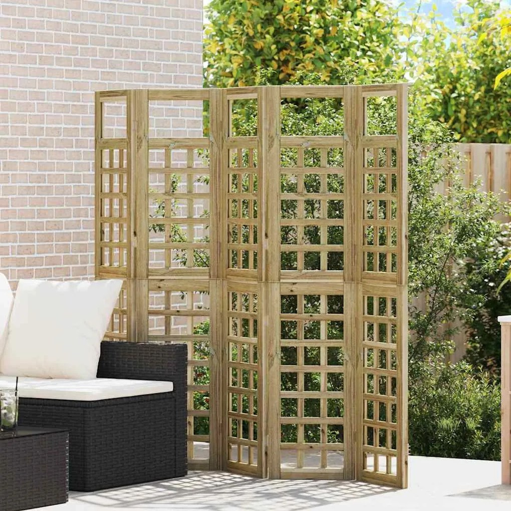 Kültéri adatvédelmi képernyő Kézi 5 pcs Barna 200 x 180 cm
