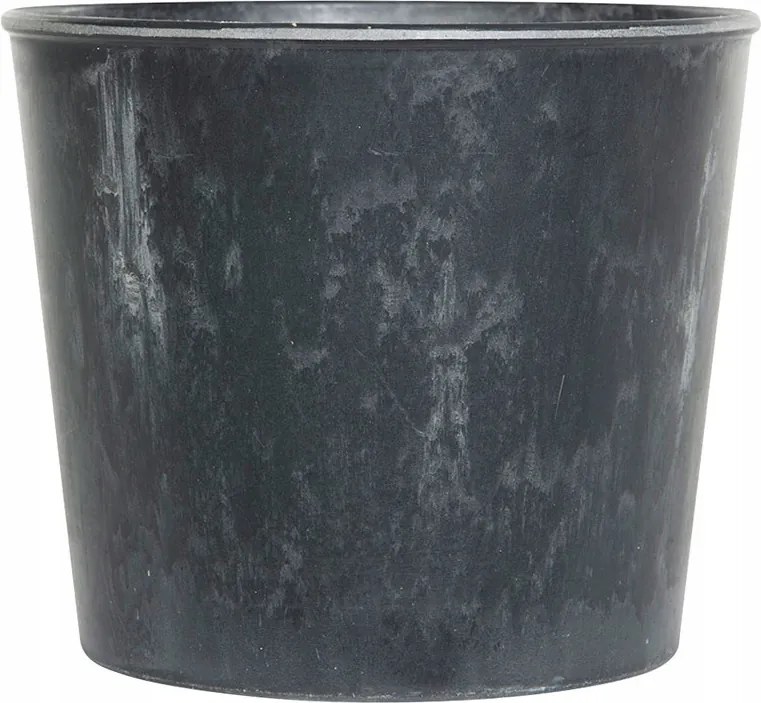 Virágtartó Kő Utánzat szürke átm. 15cm