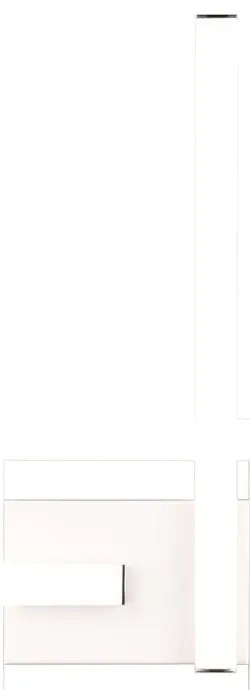 Fehér LED mennyezeti lámpa 16x54 cm Viale – Trio