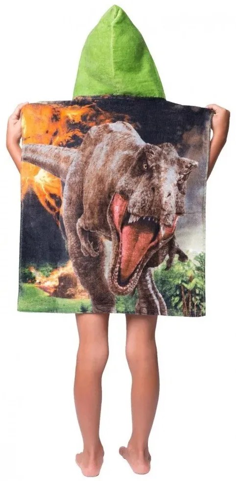 Jurassic World Volcano strand törölköző poncsó 50x115cm