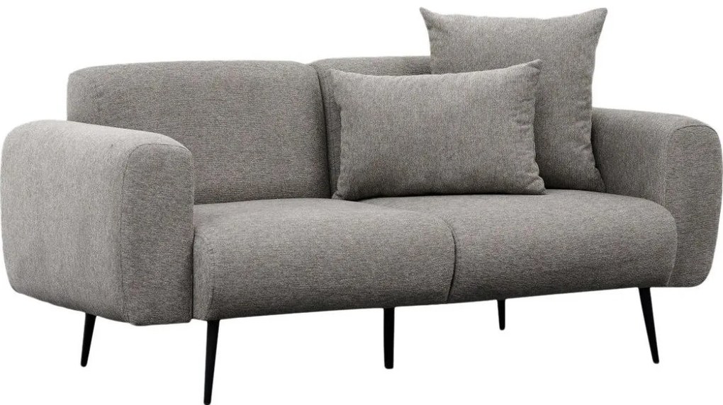 PISA kétszemélyes kanapé, világosszürke