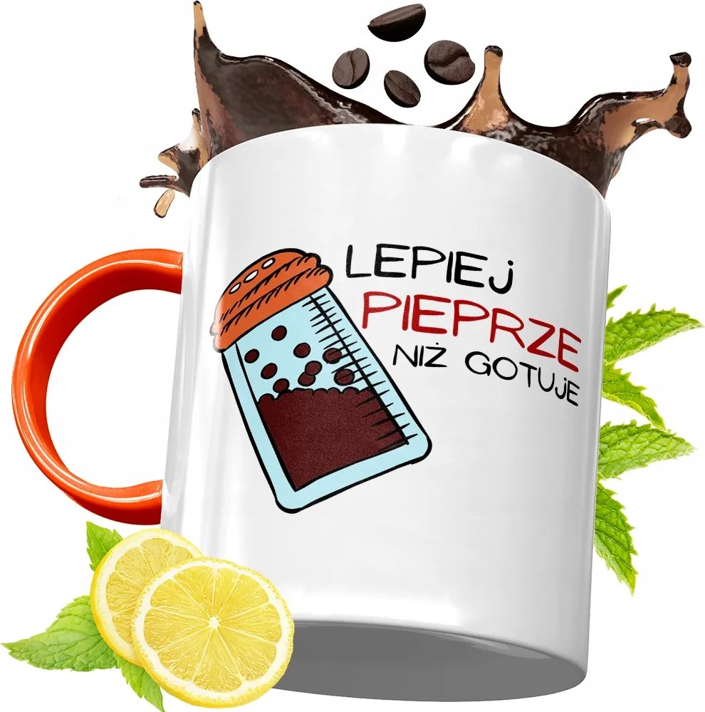 Narancssárga Bögre Szakácsnak Tökéletes Ajándék fényképes nyomtatással