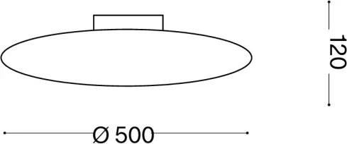 Ideal Lux - Mennyezeti lámpa SMARTIES 3xE27/42W/230V átm. 50 cm fehér