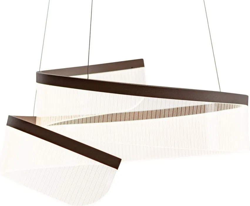ITALUX PND-58728-45W-3K RUSTIN Modern Led Függesztett Lámpa Kávé LED IP20