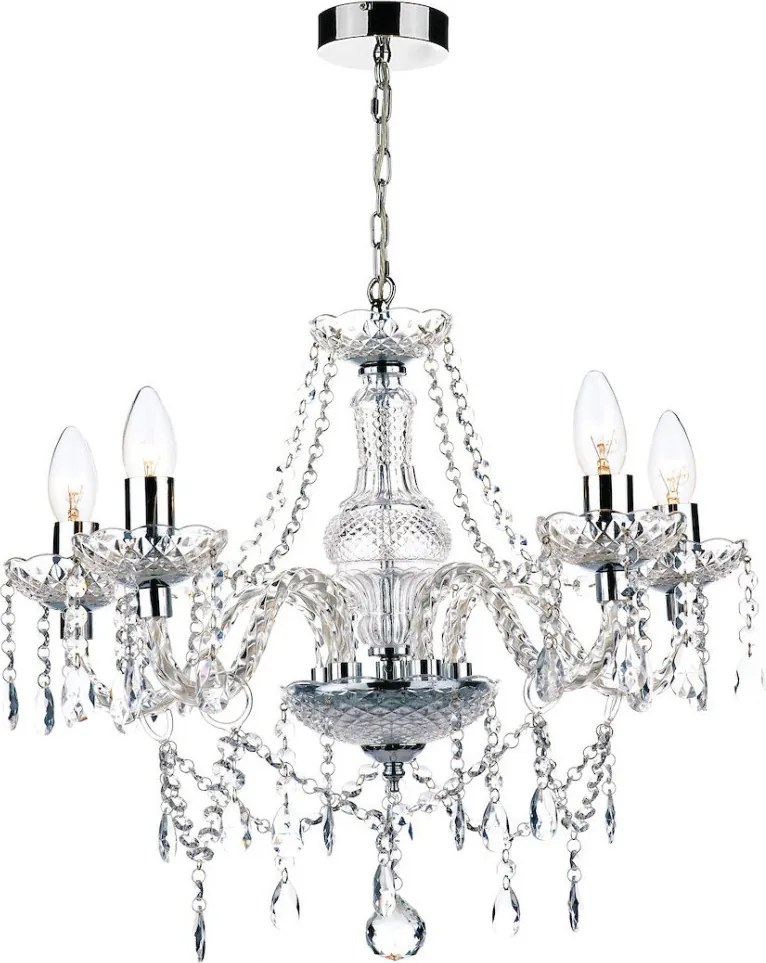 Dar Lighting KATIE KAT0550 Csillár 5x40W/E14