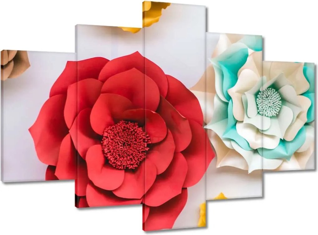 Vászonkép 150x105 Virágok