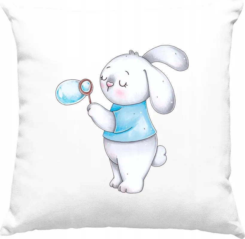 Nyuszi párna Kedves Gyerek Fehér