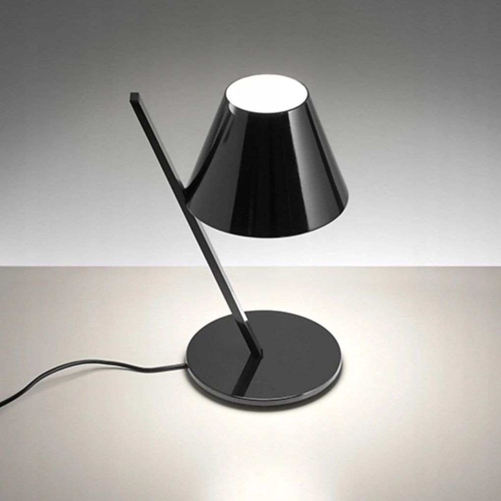 Artemide La Petite asztali lámpa, fekete, 1751030A, Led, dizájner, E14