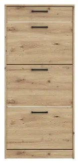 Cipőtároló KAVI artisan tölgy