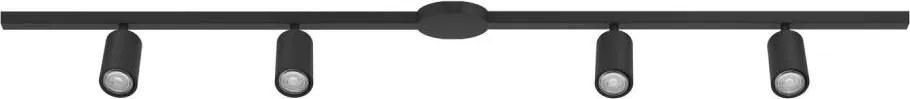 Eglo 901652 - EASYT 3 spotos lámpaszett 4xGU10/10W/230V fekete