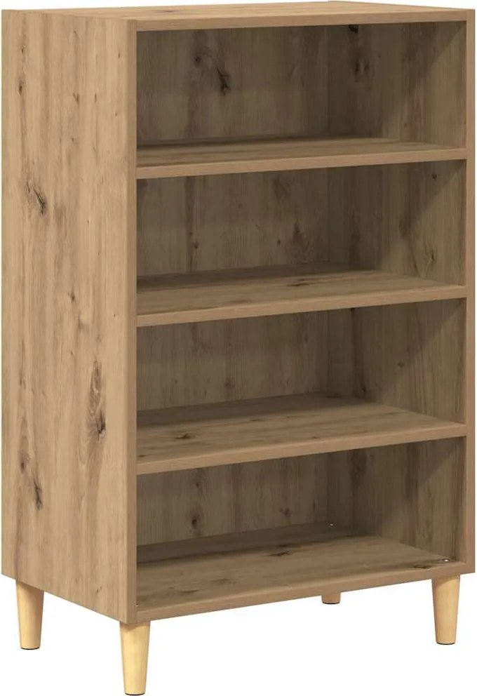 vidaXL Széf Artisan tölgy 57 x 35 x 89.5 cm Faanyag