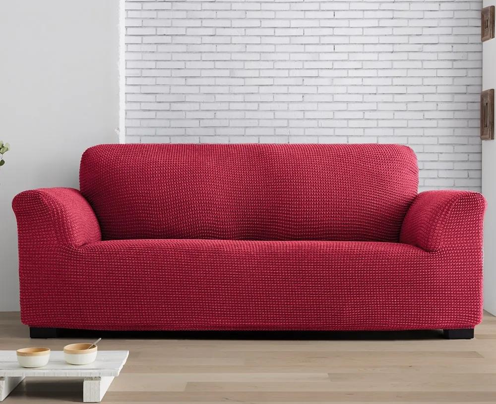 Milos kétszemélyes kanapéhuzat, piros 130-180 cm