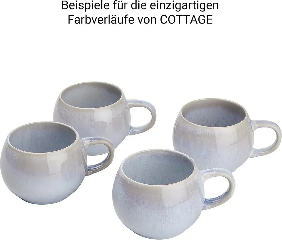 COTTAGE bögre, világoskék 350 ml
