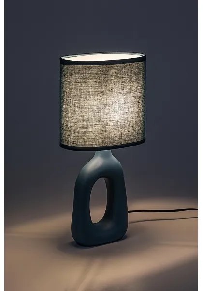 Rabalux 74072 - Asztali lámpa SYLIRA 1xE14/40W/230V kék