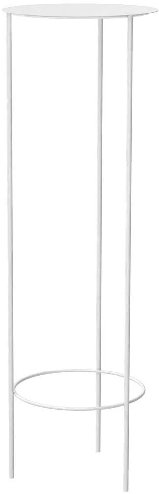 Virágállvány 100x32 cm, fehér