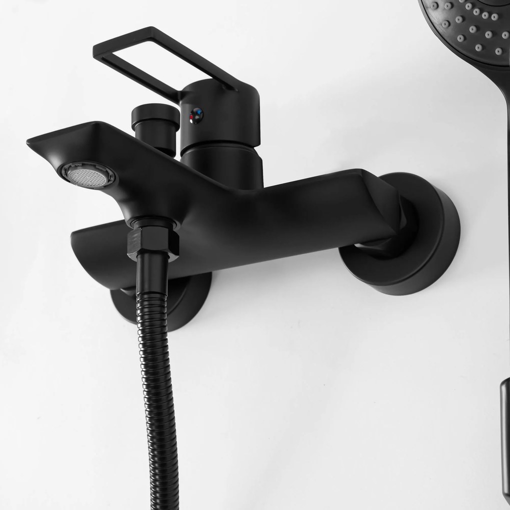 Fürdőkád csaptelep Flip Black