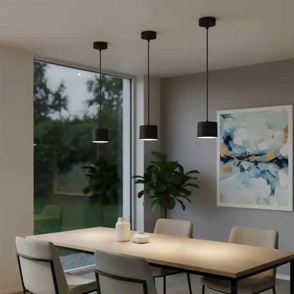 Brilagi - LED STRIPY kábeles függeszték 1xGX53/15W/230V fekete