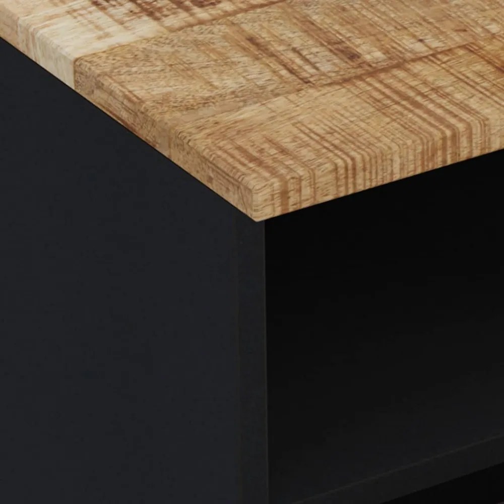 tömör mangófa TV-szekrény 70 x 33 x 46 cm