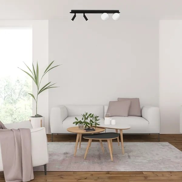 Spotlámpa SIRIO 4xG9/25W/230V fekete