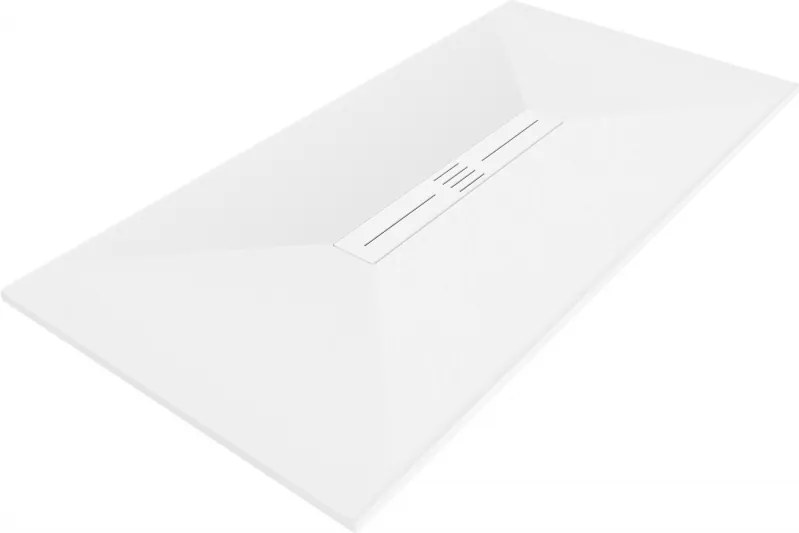 Mexen Toro téglalap alakú SMC zuhanytálca 200 x 70 cm, fehér, fehér takaróelem - 43107020-W