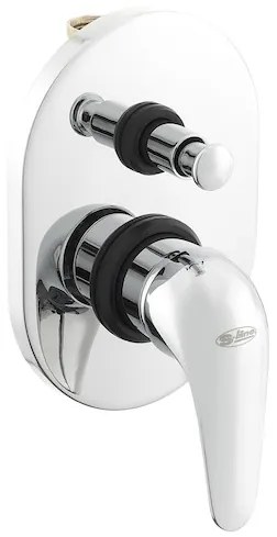 zuhany és fürdő csaptelep Ceramia S-Line vakolat alatti résszel együtt króm SL215