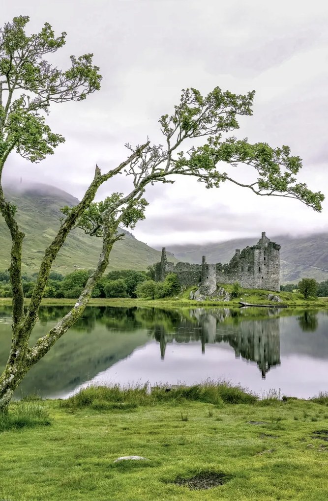 Poszter 53x81cm Kilchurn kastély, Assaf Frank