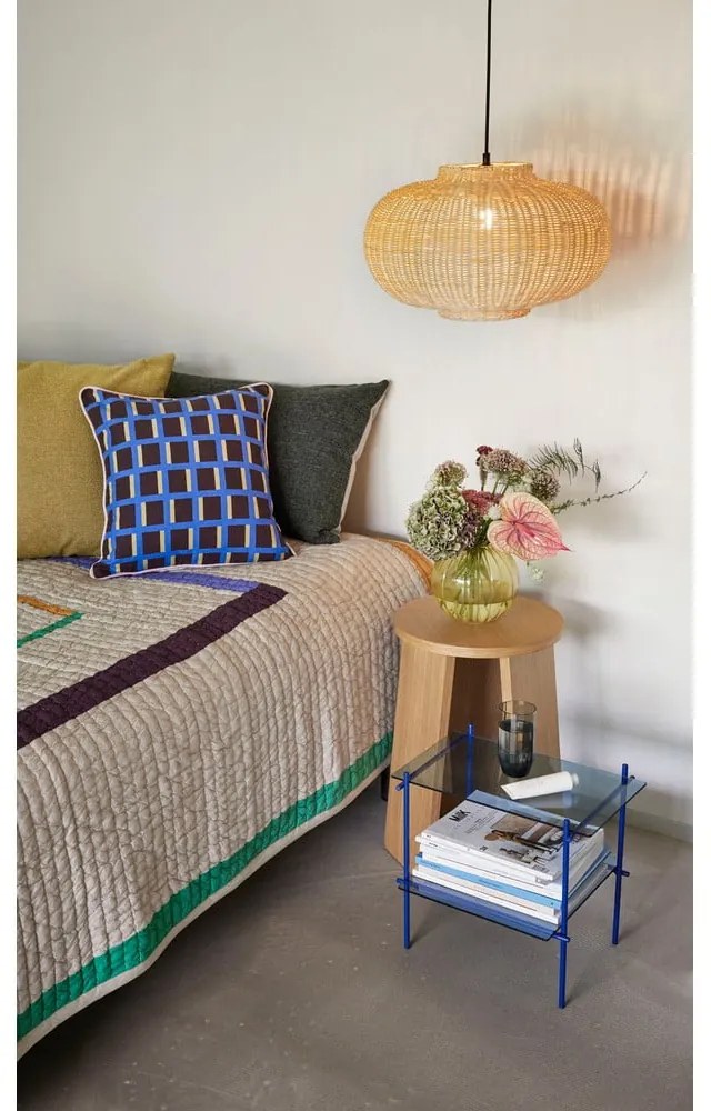 Tárolóasztal üveg asztallappal Niche – Hübsch