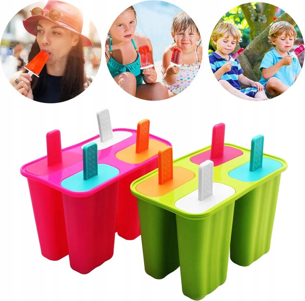 2db Szilikon Fagylalt Forma Pálcikák Diy Házi Fagylalt Sorbet