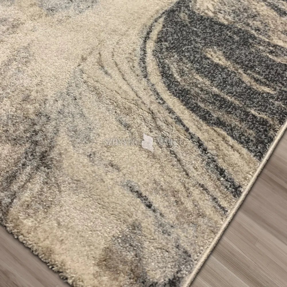 Flora 9041 modern mintájú szőnyeg (Beige) 80x250 cm