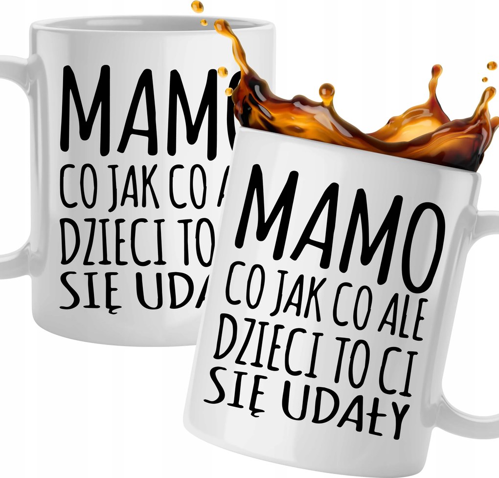 Fehér Bögre Anya MI Van, De A Gyerekek Jól Sikerültek