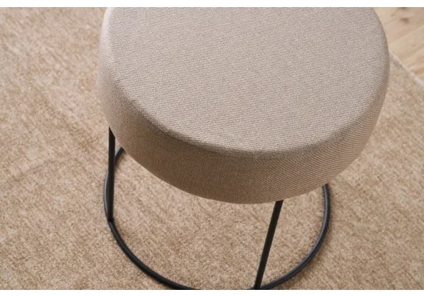 RELO puff, átmérő 40 cm, bézs