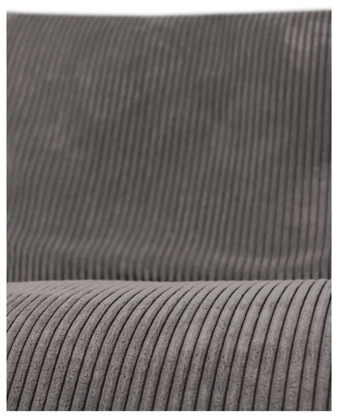 Sötétbarna kordbársony babzsákfotel Sofa Seat Lounge – SLOWDOWN