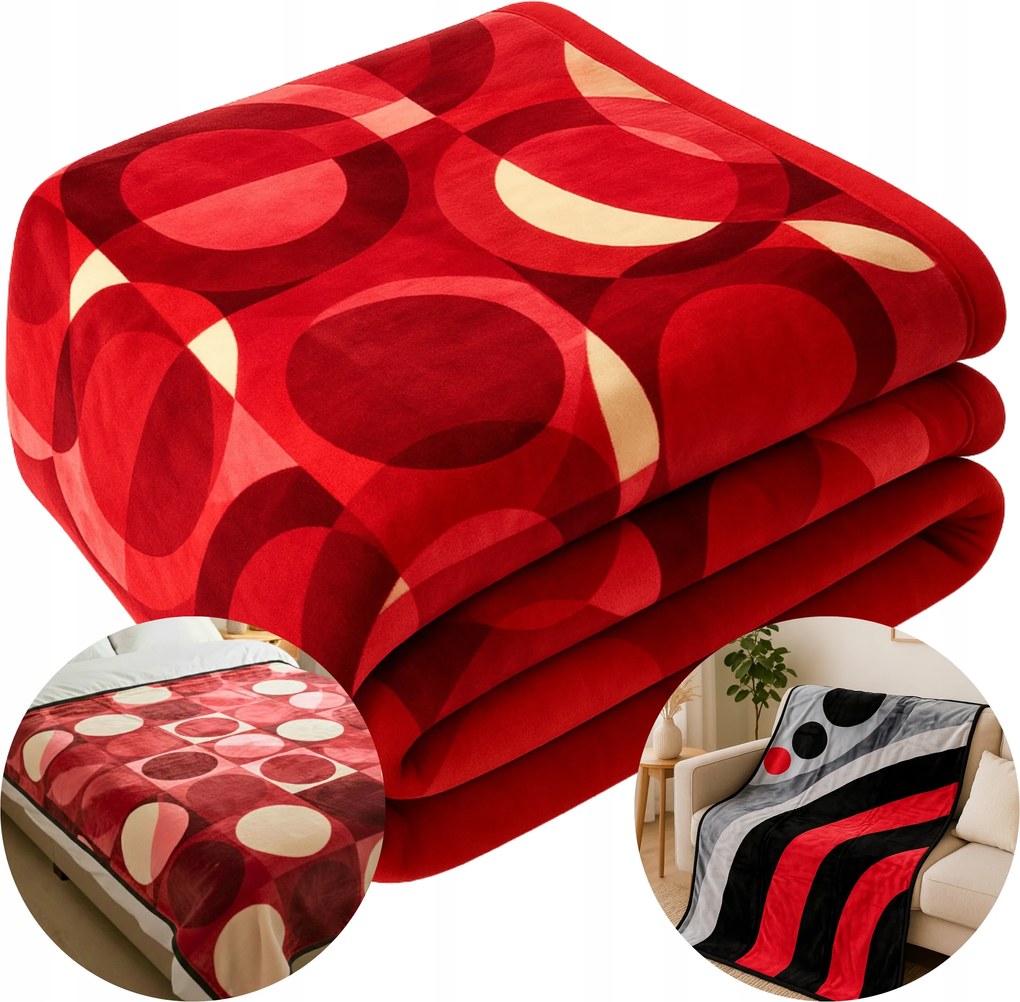 Takaró Puha Sima 160x210 CM Ágytakaró Ajándék Pléd Ágytakaró