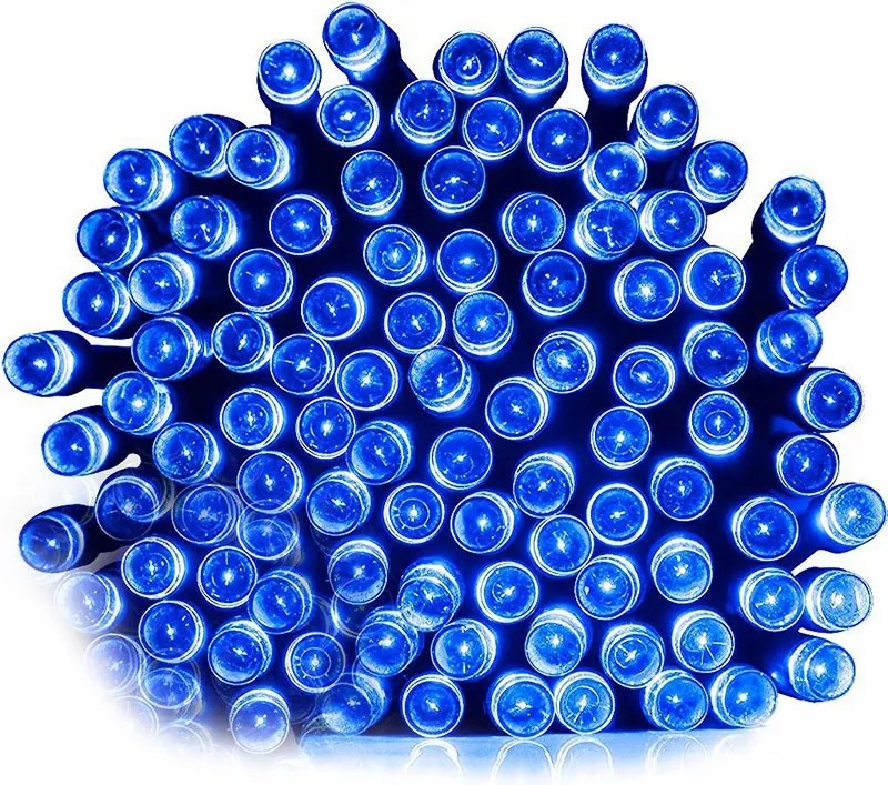 Erős Karácsonyfa Lámpák 200 Led Kék