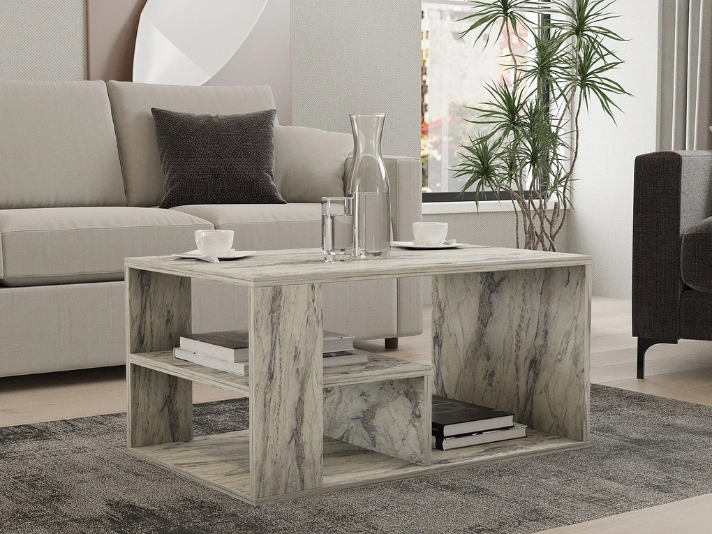Dohányzóasztal Eros - Freesia Marble