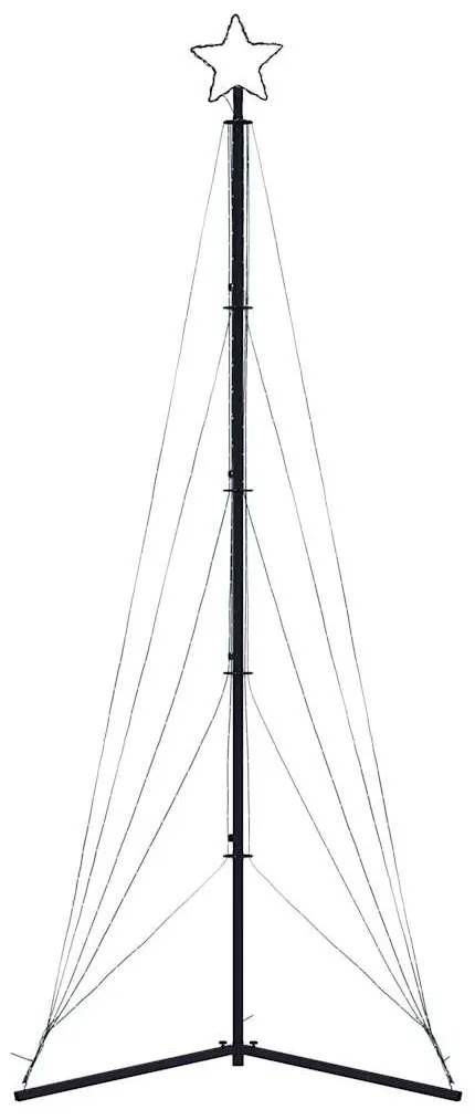 hideg fehér LED karácsonyfa 525 LED 302 cm