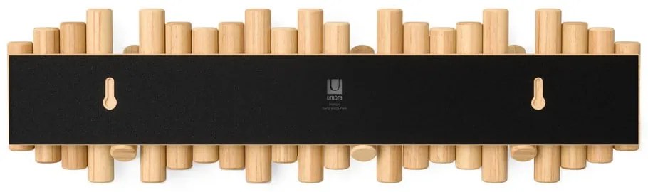 Natúr színű borovi fenyő fali fogas 61 cm Picket – Umbra