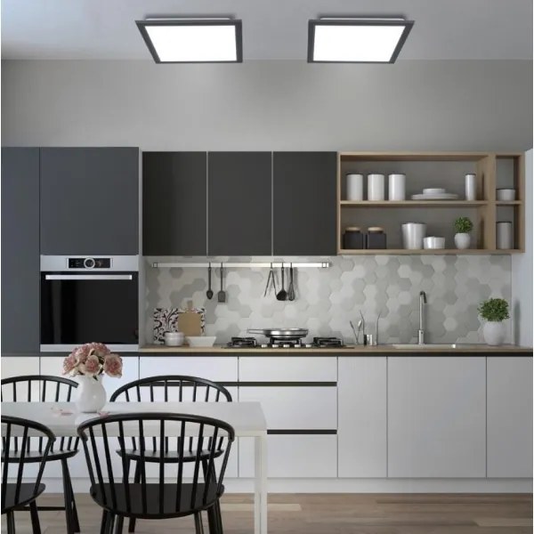 Leuchten Direkt 14755-18 FLAT LED 28W 230V dimmable ceiling light + remote