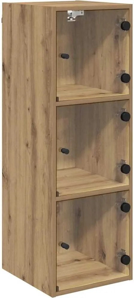 vidaXL Fali Szekrény Artisan tölgy 35 x 37 x 102 cm Faanyag