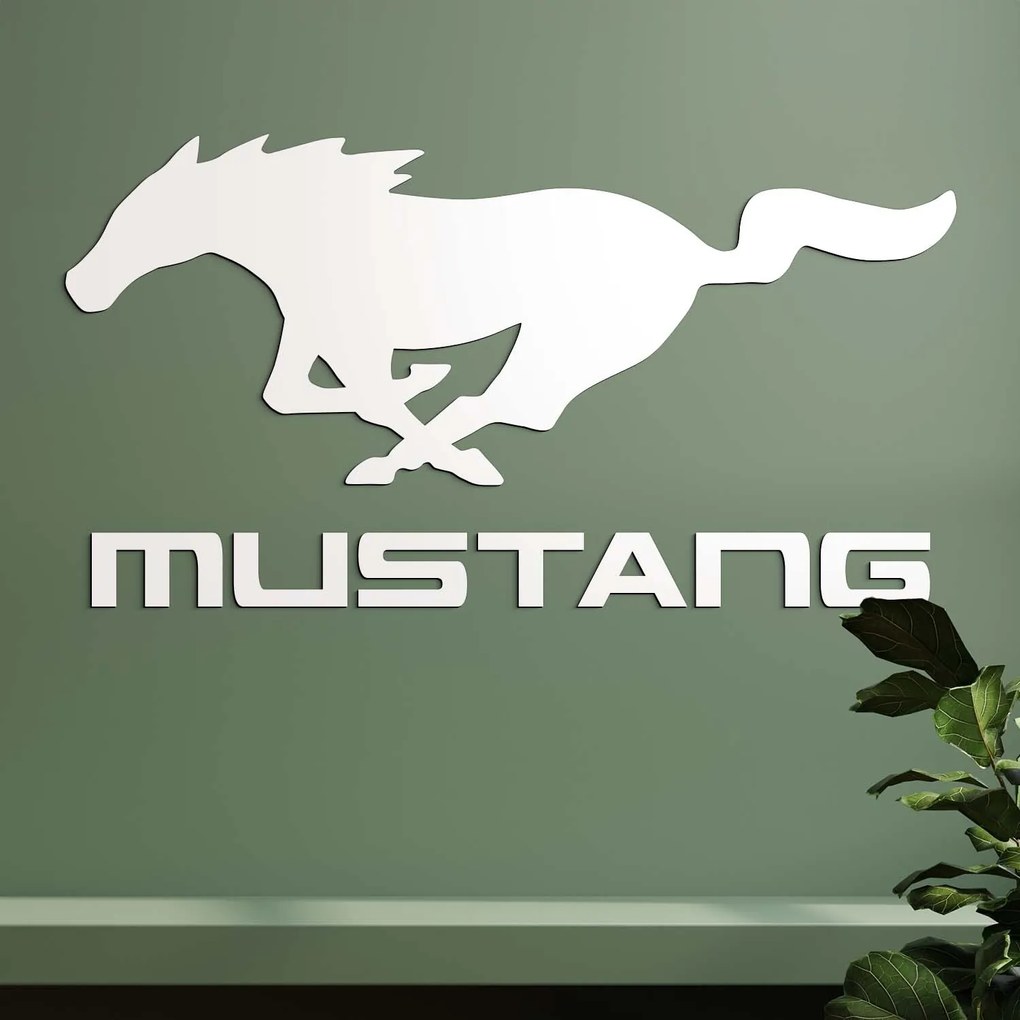 DUBLEZ | Fa autó jel - Mustang Logó | Fali kép